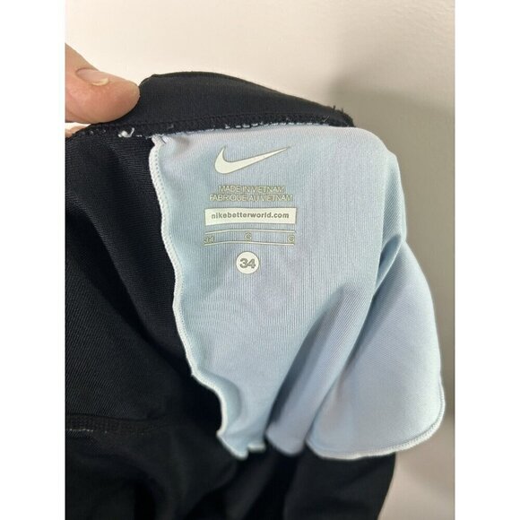 Nike Men’s Black Athletic Running Performance Drawstrings Shorts Size 34 - Picture 10 of 10